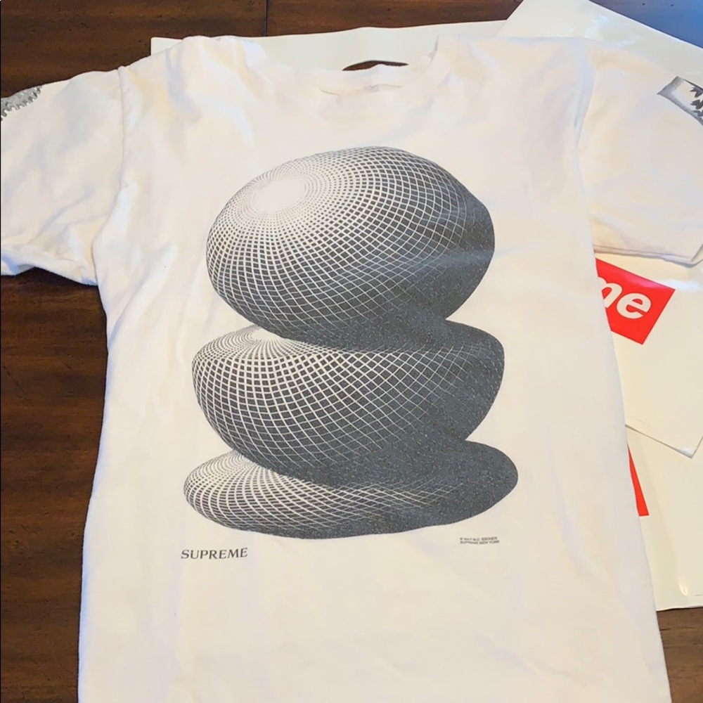 2 Bags Included Rare Supreme MC Escher Tee